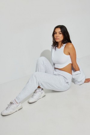 Garage 90s Women Joggers Grey | A-0214785