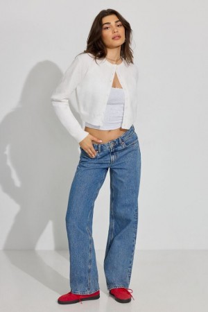 Garage Baggy Women Jeans Blue | A-0741926
