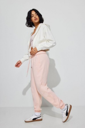 Garage Easy Women Joggers Pink | A-3042975