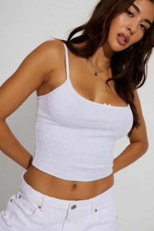 Garage Felicia Cami Women Tank Top Grey | A-5801274