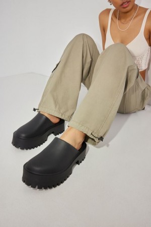 Garage Jeffrey Campbell Women Clogs Black | A-3497218