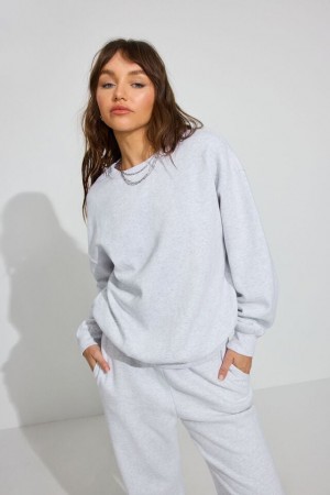 Garage Ultrafleece Women Sweatshirts Grey | A-9087312